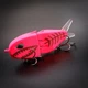 Воблер SplitTail 2S Pink Skeleton (01042026008) - изображение 1