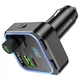 FM - трансмітер Borofone BC53 Highway car BT FM transmitter Black - изображение 4