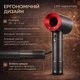 Профессиональный фен стайлер для волос 1600 Вт + 5в1 насадок Red - изображение 3