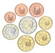 Набор монет Испания набор из 8 монет евро 2015 UNC 1, 2, 5, 10, 20, 50 евроцентов, 1, 2 евро - изображение 1