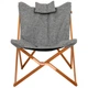 Кресло складное Bo-Camp Bloomsbury L Grey (1200370) Bo-Camp 1200370 1003498 - изображение 2
