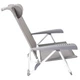 Крісло складане Bo-Camp Saint-Tropez Grey (1204796) (DAS303395) Bo-Camp DAS303395 1004185 - зображення 9