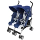 Коляска Maclaren Twin Triumph для двійні Blue/Silver (WM1Y120042) Maclaren WM1Y120042 1021804 - зображення 1