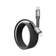 Кабель для заряджання та обміну даними USB Yoki YK-LE17 LED Series Type-C to Lightning 30W 3A/10V 1.2 m Black - зображення 5