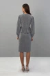 Жіночий костюм (кофта + спідниця) Nenka XL Графітовий (nenka3329-XL) - зображення 5