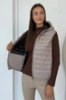 Жіноча демісезонна жилетка з капюшоном Nenka XL Бежевий (nenka3250-XL) - зображення 4