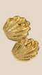 Сережки жіночі Мушлі Морська тематика LAWA WTJ02624 Золотий shop (2000999550805) - зображення 2