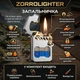 Бензиновая зажигалка ZorroLighter, 61 × 43 × 13 мм, серебристая - изображение 1