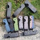EDC Ключница карманная металлическая FUNTING оргнанайзер для ключей с клипсой (черный) - изображение 8