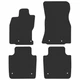 Двошарові коврики Sotra Classic 7mm Black для Jaguar XJ (X350) 2002-2010 (ST 91375-GD-Black) - зображення 1