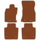 Двошарові коврики Sotra Premium Terracotta для Jaguar XJ (X350) 2002-2010 (ST 91375-CH-Terra) - зображення 1