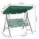 Huśtawka ogrodowa ModernHome by Multistore YIT-4006-9-5 - obraz 5