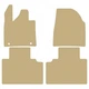 Двошарові килимки Sotra Premium Beige для Leapmotor C10 (mkI)(2 ряд роздільний) 2024→ (ST 91388-PR-Beige) - изображение 1