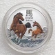 Серебряная монета Австралии Год Лошади 2026 Perth Mint 1/2 унции цветная - изображение 3