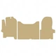 Двошарові коврики Sotra Premium Beige для Iveco Daily (mkIII-mkV) 1996-2014 (ST 91373-PR-Beige) - зображення 1