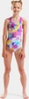 Купальник закритий для дівчат Arena SPRAYING SWIMSUIT SWIM PRO BAC білий, рожевий 128 см - зображення 2