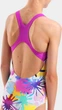 Купальник закритий для дівчат Arena SPRAYING SWIMSUIT SWIM PRO BAC білий, рожевий 128 см - зображення 5