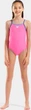 Купальник закритий для дівчат Arena SWIMSUIT LIGHT DROP SOLID рожевий 140 см - зображення 2