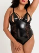 Еротичний латексний боді Lovehoney з доступом 3XL Чорний - изображение 1