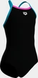 Купальник закритий для дівчат Arena SWIMSUIT LIGHT DROP SOLID чорний 116 см - зображення 8