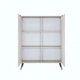 Комод высокий Perfect Home Ланте / Lante 2D/113 2-дверный с черными ножками Беж - изображение 5