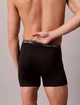 Мужские трусы боксеры Calvin Klein набор 3шт черого и синего цвета (brief) размер L - изображение 5