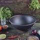 Казан чавунний Maysternya 8 л WOK діаметр 34 см чорний (690187) - зображення 3