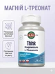 Магний L треонат магния KAL think magnesium л threonate магнезиум треонату витамины для улучшения работы мозга бады для памяти и концентрации внимания средства от усталости 60 таблеток - изображение 1