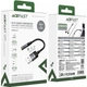 Перехідник USB-A --> 3.5 mm 15cm audio converter J13 Acefast black - зображення 4