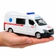 Игрушечная машинка скорой помощи Mercedes Sprinter — металлическая, инерционная, 14 см, открывающиеся двери Techno 250344U - изображение 3