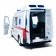 Игрушечная машинка скорой помощи Mercedes Sprinter — металлическая, инерционная, 14 см, открывающиеся двери Techno 250344U - изображение 7