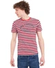 Футболка мужская Lee Cooper 10196556.R31 XL белая в красную полоску (5942723151223) - изображение 5