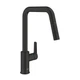 Cмеситель для кухни с выдвижной лейкой GROHE QuickFix Start черный латунь 306312430 - изображение 1