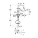 Cмеситель для кухни с выдвижной лейкой GROHE QuickFix Start хром латунь 30631000 - изображение 8