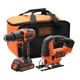 Набір з двох інструментів BLACK+DECKER BCK22S1S - изображение 1