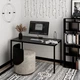 Письменный стол Brevity Loft standart Art in Head Графит + черный 140Х67Х75 см - изображение 1