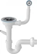 Мойка кухонная Adamant Horizon 780х495х230мм (1824296101504) - изображение 3