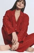 Піжама фланелева (сорочка+штани) Victoria's Secret Червона (в смужку) L (Regular) - изображение 3
