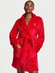 Халат жіночий флісовий Victoria's Secret Cozy Plush Robe XS/S (Червоний) - изображение 1