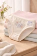 Детские хлопковые трусы слип 3шт для девочки Baykar р 3 122-128 см 5-6 лет арт 5742-99 Крошка Енот - изображение 3