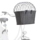 Trixie Front Bicycle Basket кошик на велосипед для собак 44x41x34 см - антрацит - зображення 3