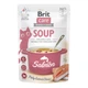 Вологий корм для котів Brit Care Soup pouch 75 г - лосось - зображення 1