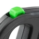 Повідець-рулетка для собак Ferplast Flippy One Reflex M - чорно-зелений - зображення 2