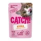 Вологий корм для котів Catch! 85 г - курка та овочі - зображення 1