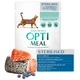 Вологий корм для котів Optimeal Sterilised Adult pouch 85 г - лосось та чорниця - зображення 3