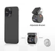 Мини авто видеорегистратор KAWA Mini 3 2K WiFi Dash Cam с голосовым управлением, ночной съемкой, G-sensor и парковочным режимом - изображение 3