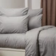 Комплект постільної білизни ТЕП "СТРАЙП САТИН PREMIUM" Grey, євро - зображення 4