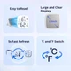 Датчик температуры и влажности SONOFF Zigbee LCD Smart Temperature Humidity Sensor SNZB-02D White - изображение 3