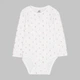 Боди H&M 92см белый цветы 23108801183 - изображение 1