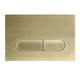 Панель змиву KOER KT-0608-12 240x160x10mm пластикова, кнопка закруглена (колір матове золото) (KR6126) - зображення 6
